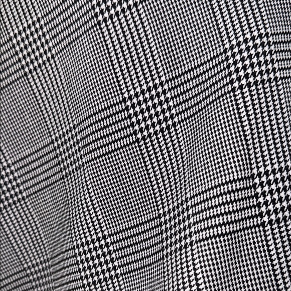 J Crew skirt fit & flare flounce Glen plaid plaza size 4 - Picture 2 of 4